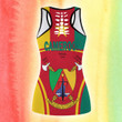Cameroon Africa Cameroonian African Outfit Tank Top And Legging Set