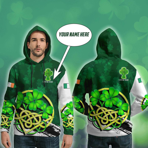 3D All Over Printed  Irish   St Patrick Day Unisex Shirts  Sk04022101 Custom Name Xt