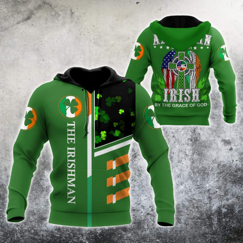 3D All Over Printed  Irish- American St Patrick Day Unisex Shirts