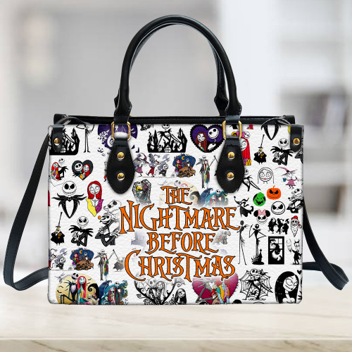 Nightmare Before Christmas Leather Bag Purse For Women PANLTO0005