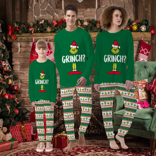 The Grinch Matching Family Pajamas