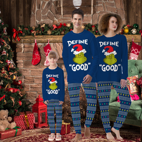 Grinch Dr. Seuss Pajamas For Family