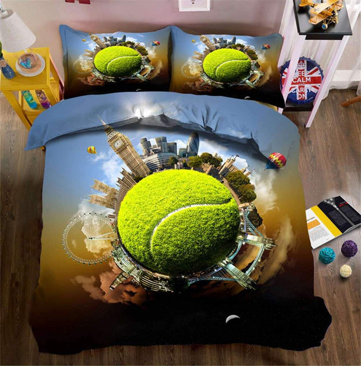 Tennis World Custom Bedding Set