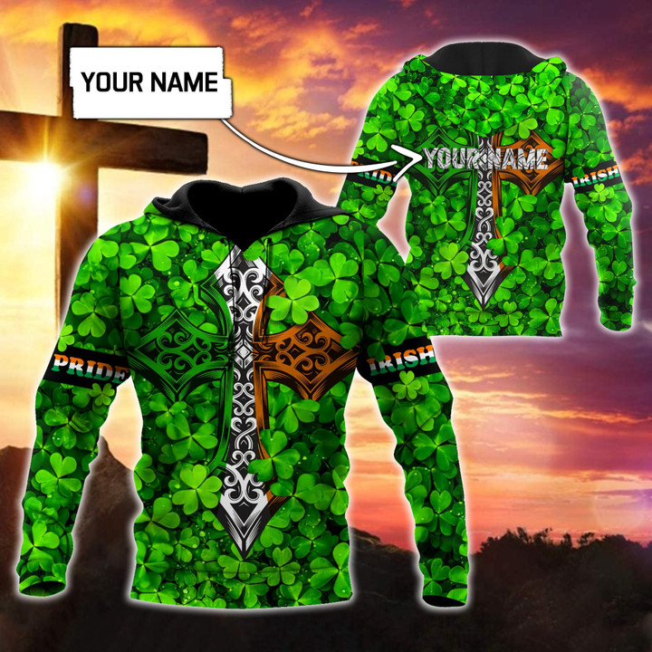 3D All Over Printed  Irish   St Patrick Day Unisex Shirts Sn07022101 Custom Name Xt