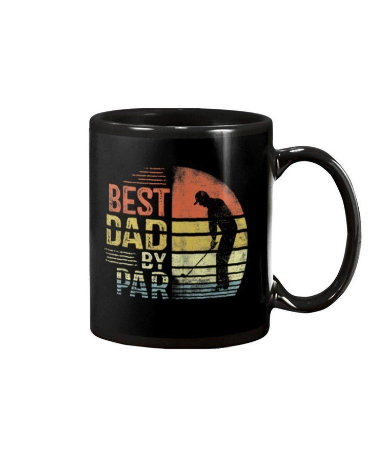 Gifts For Dad Golf Best Dad By Par Vintage Mug