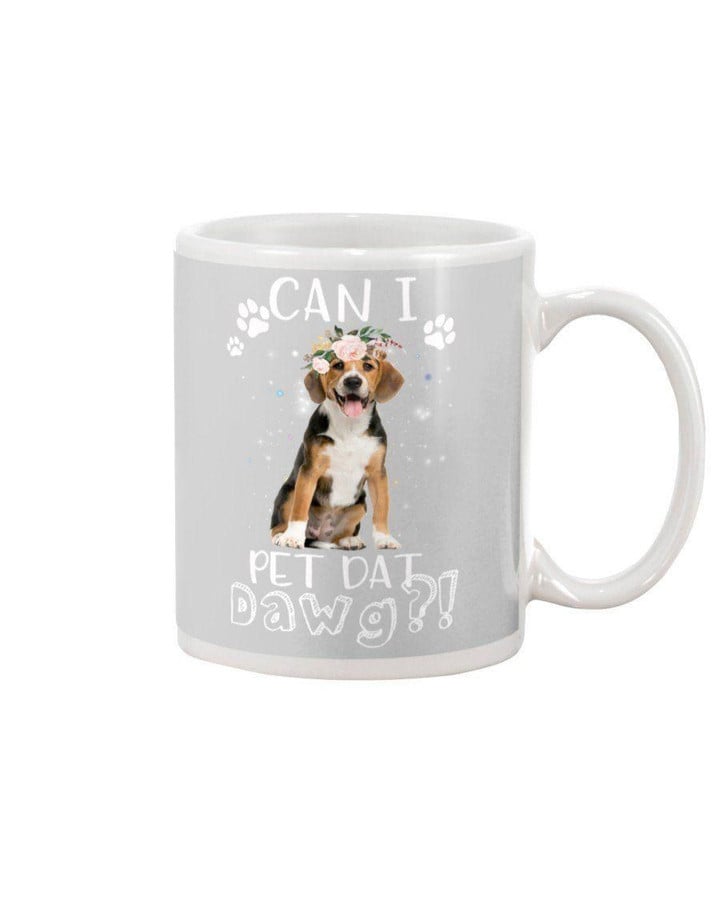 Beagle Can I Pet Dat Dawg Gift For Dog Lovers Mug