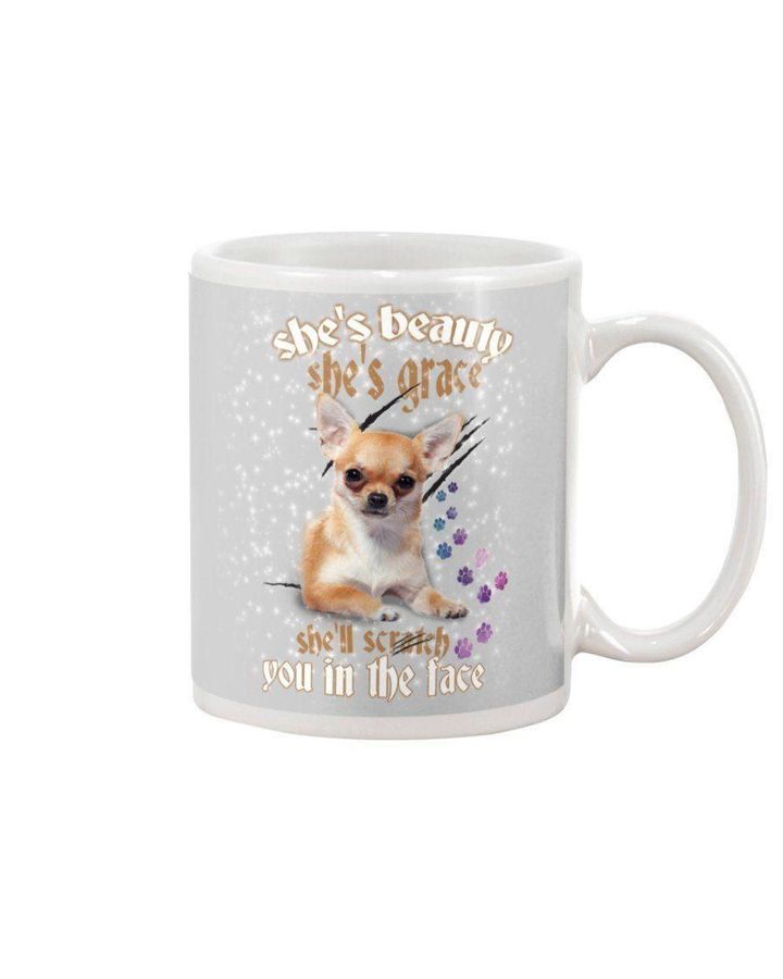 Chihuahua She'Ll Scratch You Gift For Dog Lovers Mug