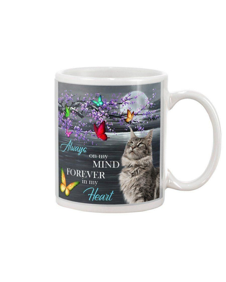 Maine Coon Always On My Mind Gift For Cat Lovers Mug