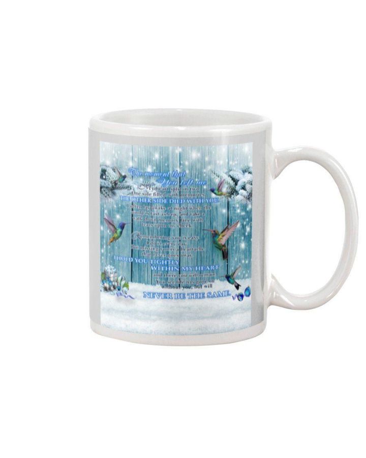 Hummingbird I Hold You Tightly Within My Heart Gift For Lover Mug