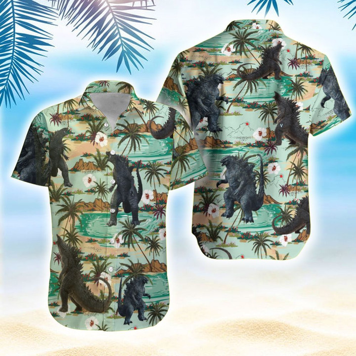 Godzilla Hawaiian Shirt PANHW00046