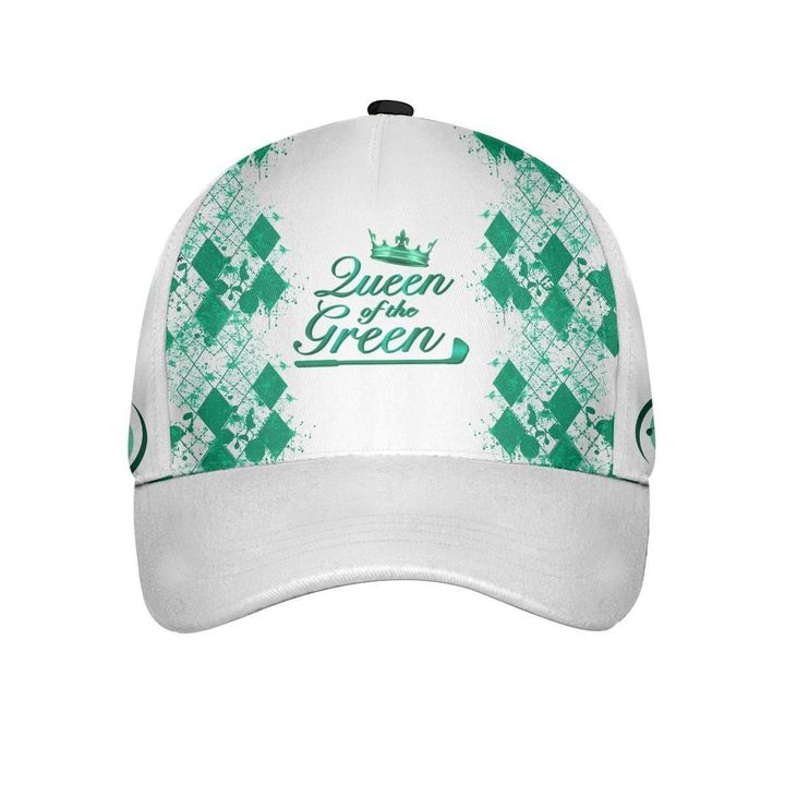 Queen Of The Green Ladies Golf Cap