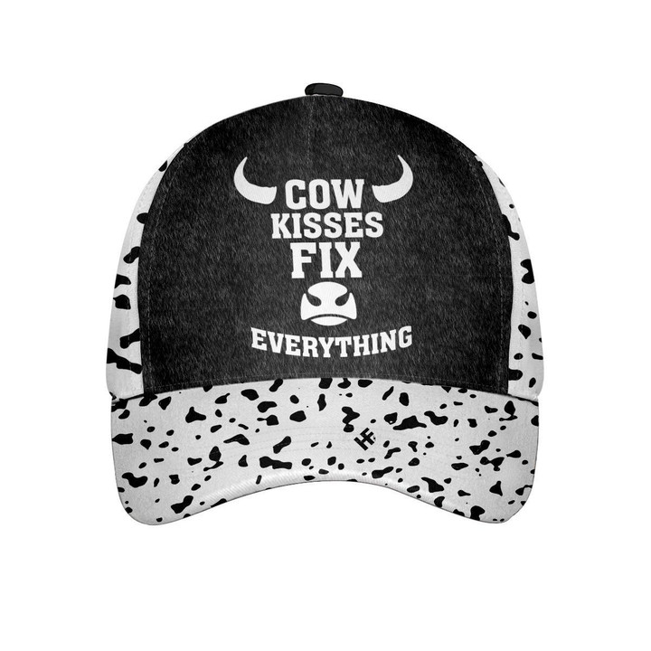 Cow Kisses Fix Everything Cap