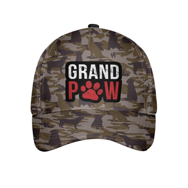 Grand Paw Labrador Camouflage Cap
