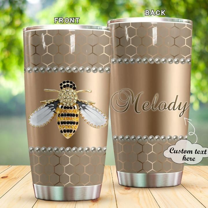 Personalized Bee Tumbler