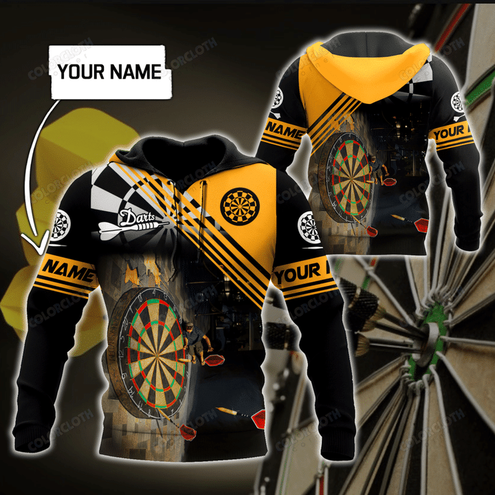 Personalized Darting Sports 3D Hoodie