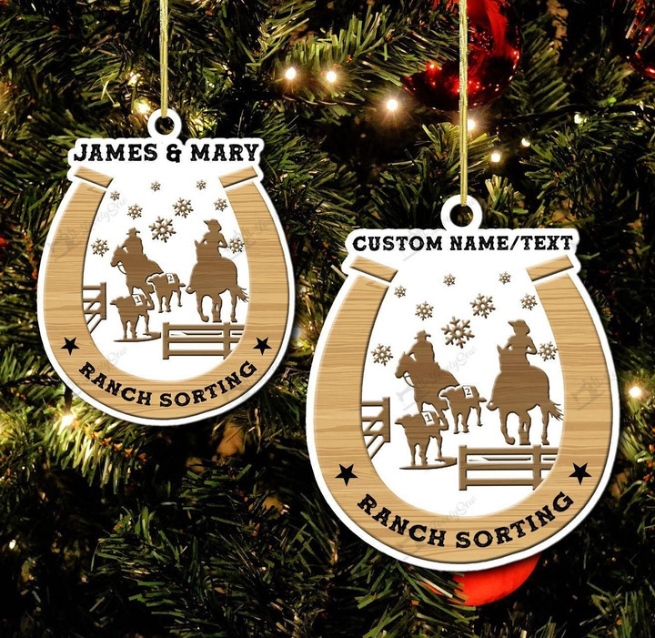 Ranch Sorting Personalized Ornament