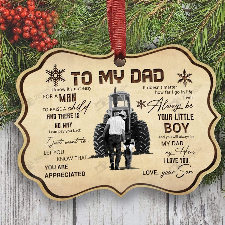 To My Dad Ornament
