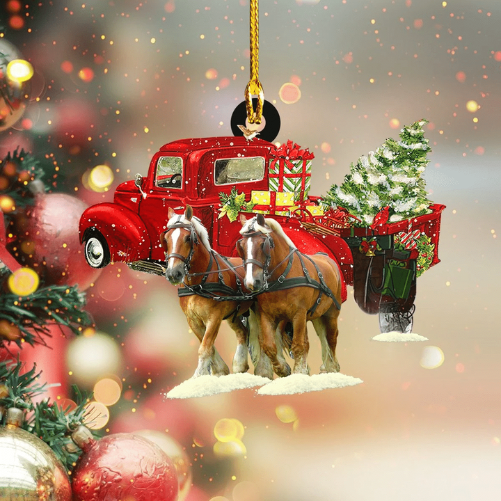 Horse Christmas Ornament PANORPG0231