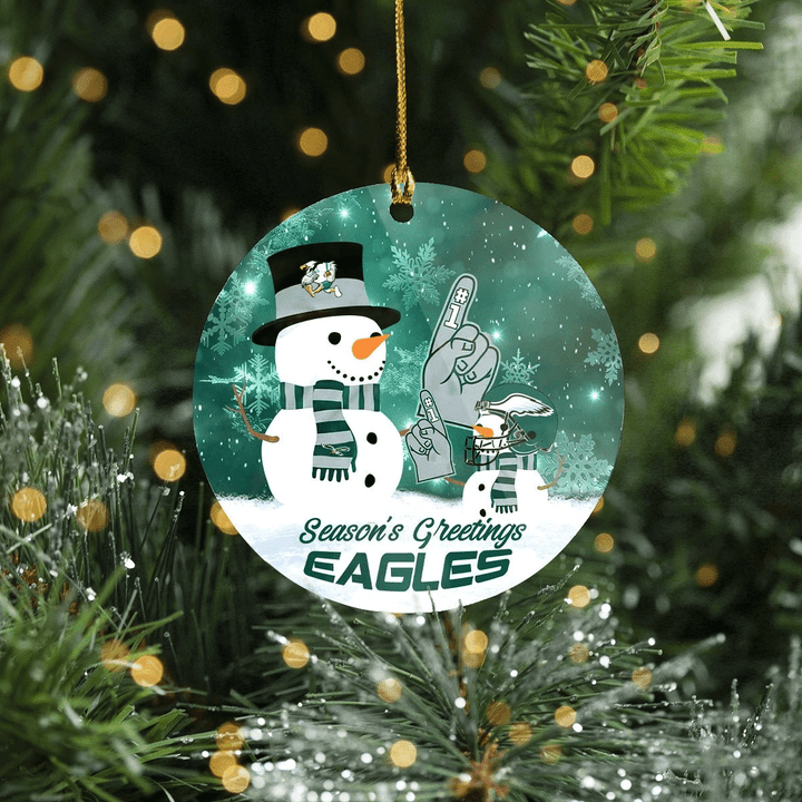 Philadelphia Eagles Christmas Ornament