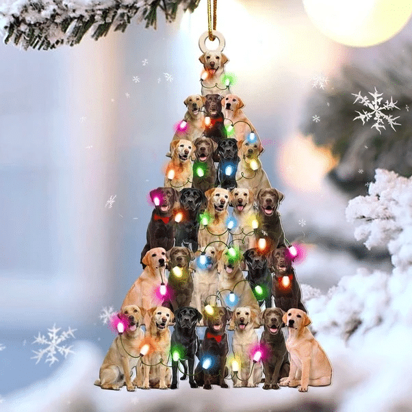Labrador Retriever Christmas Ornament