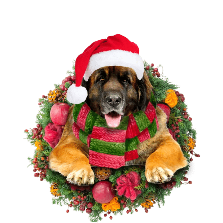Leonberger Christmas Ornament