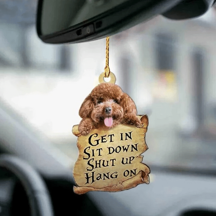 Poodle Lover Two Sided Ornament