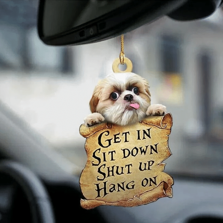 Shih Tzu Lover Two Sided Ornament