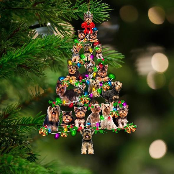 Yorkshire Terrier Christmas Ornament 5