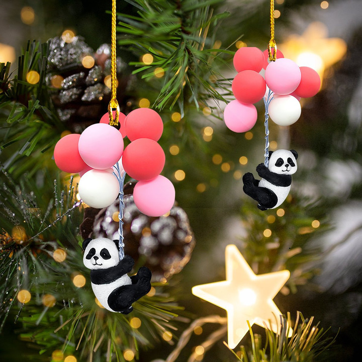 Panda Christmas Ornament