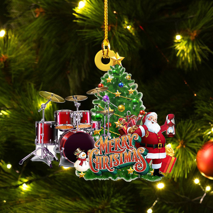 Drum Christmas Ornament