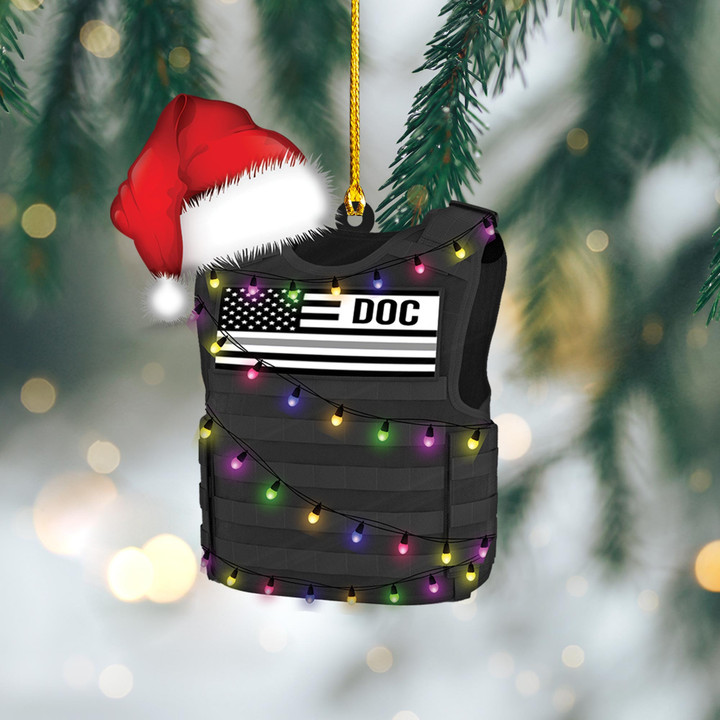 Department Of Corrections Christmas Ornament