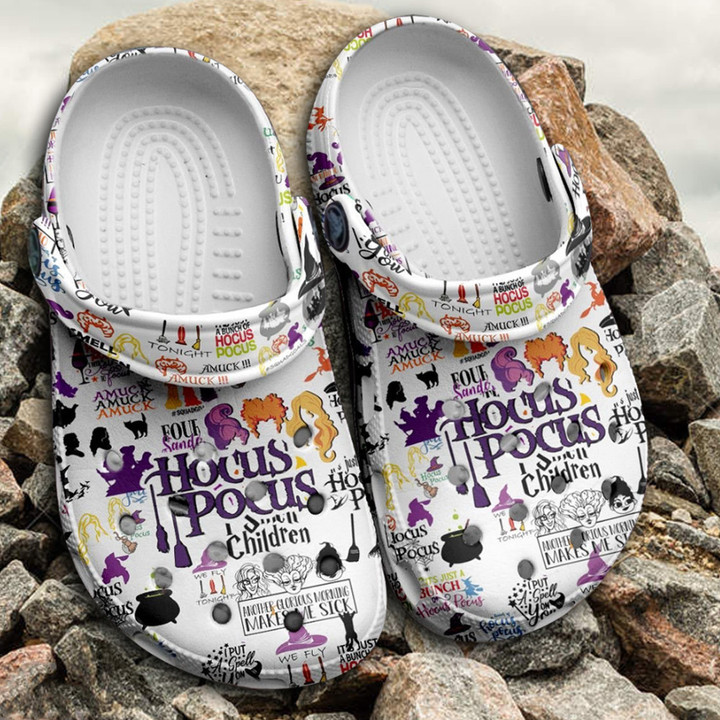 Hocus Pocus I Smell Children Halloween Crocs Classic Clog Shoes PANCR0006