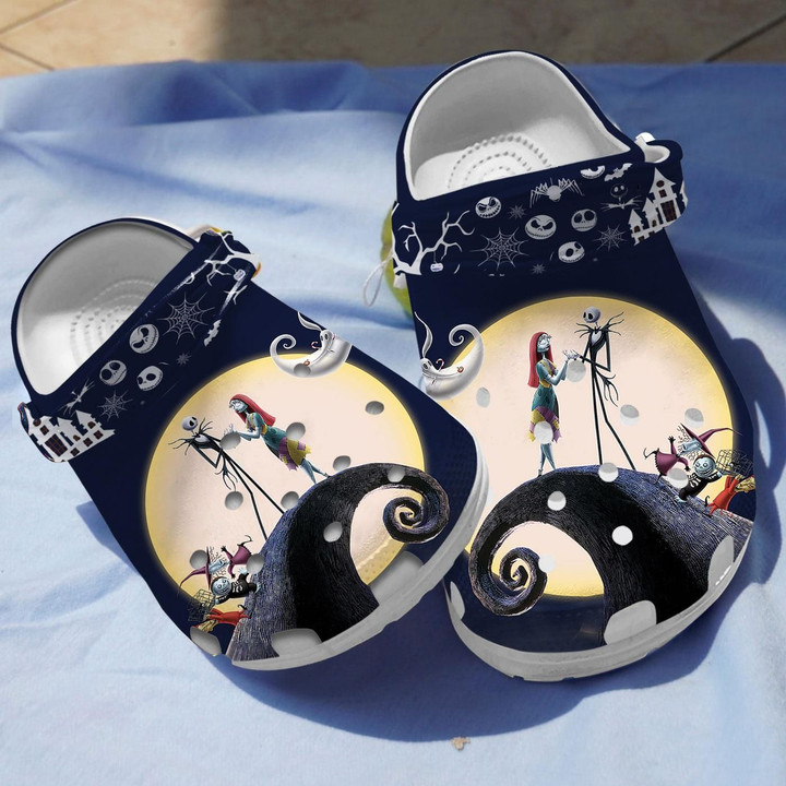 Nightmare Before Christmas Halloween Crocs Classic Clogs Shoes PANCR0142