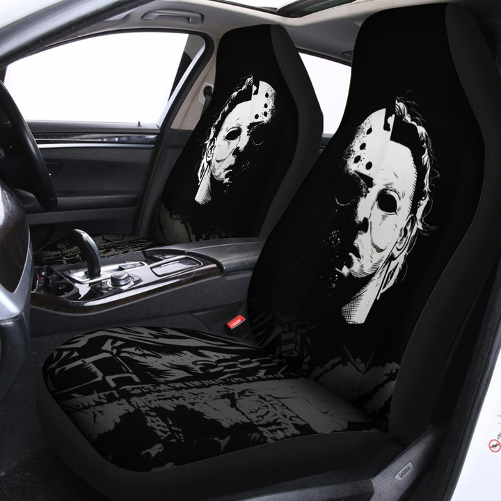 Horror Movie Michael Myers Jason Voorhees Car Seat Cover PANCSC0087