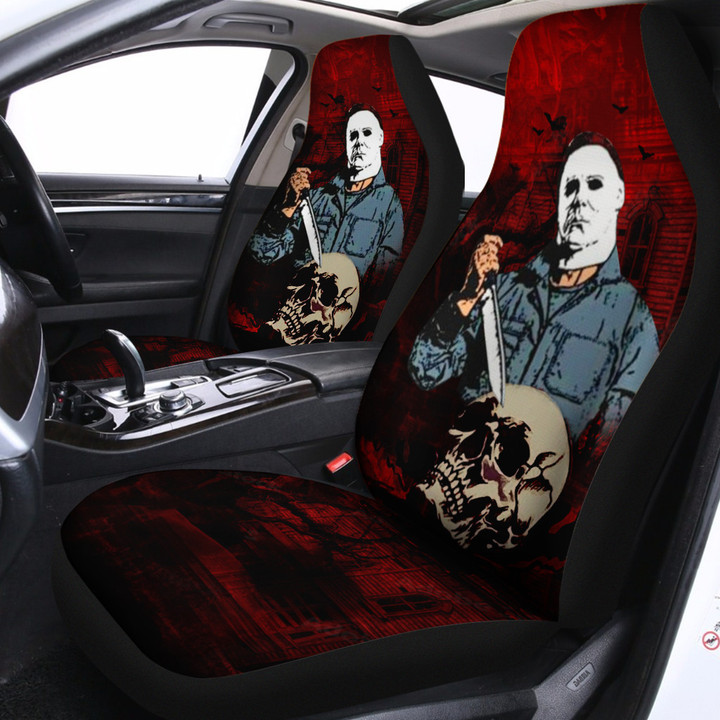 Michael Myers Horror Movie Car Seat Cover