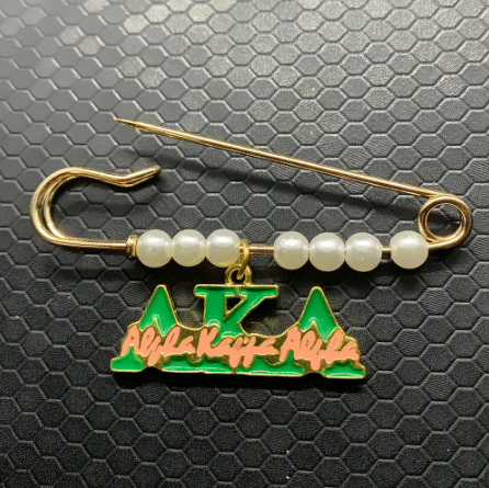 Alpha Kappa Alpha AKA 1908 Jewelry Pin