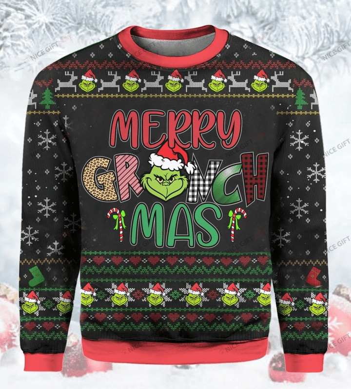 Merry Grinchmas Christmas Ugly Sweater