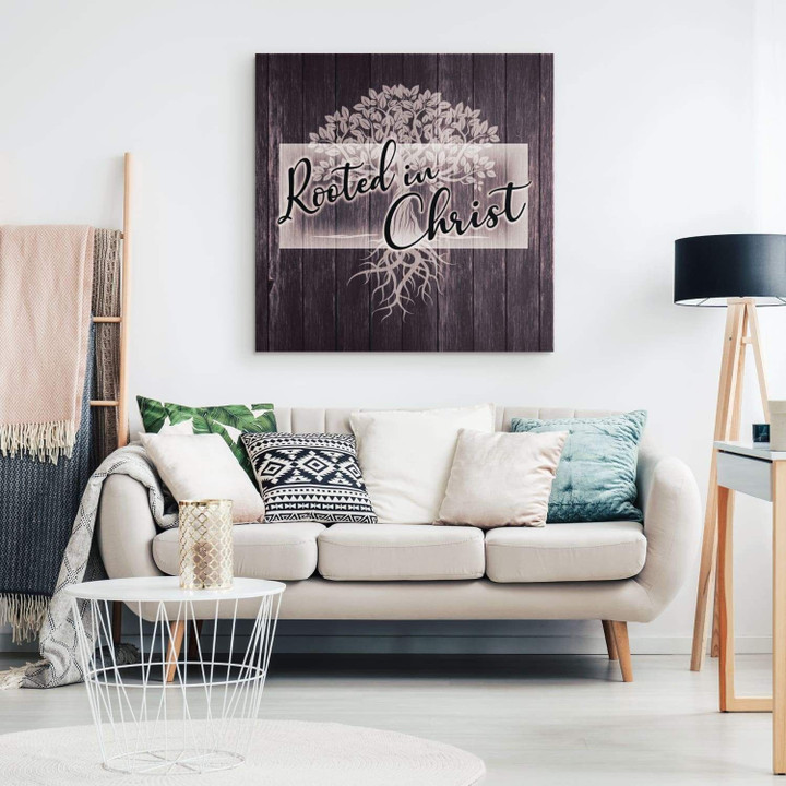 Rooted In Christ Canvas Print