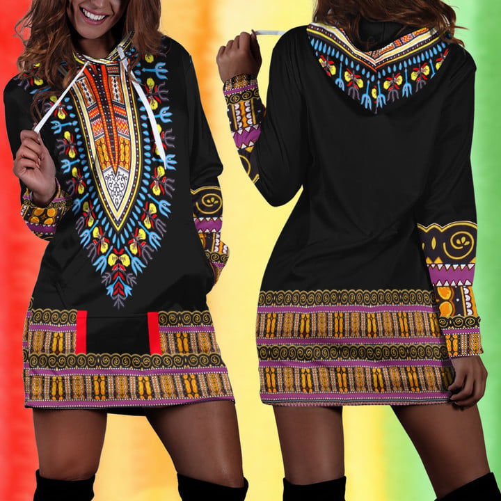 Dashiki Dress Africa African Afro Women Hoodie