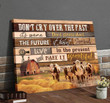 Hereford Cattle Wall Art, Everyday is a new beginning Canvas for Farmhouse Decor