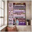 Custom Picture Mother in Law Gift from Son in Law, Mother's Day Canvas Bedroom Wall Art