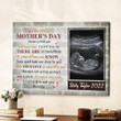 Customized Picture First Mother's Day Canvas, Mom and Baby, Canvas Wall Art
