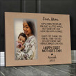 Custom Photo First Mother's Day Canvas, I can't wait to meet you Wall Art Canvas for Mother-to-be