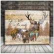 Deer Wall Art, Deer Collage Custom Photo Canvas, Hunting Painting, Gift for Deer Hunter