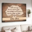 Customized Jesus Wall Art, For I know the plans I have for you Jeremiah 29:11 Canvas for Living Room