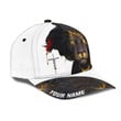 Jesus Gold Track Lion Custom Name Printing Cap, Lion of Judah Cap 3D Hat