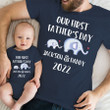 Our First Father's Day 2022 Elephant Shirt