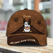 Personalized Australian Cattle Hat, Custom Photo Australian Cattle Cap for Dog Dad