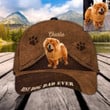 Personalized Chow Chow Hat, Custom Photo Chow Chow Cap for Mom