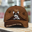Personalized Jack Russell Terrier Hat, Custom Photo Jack Russell Terrier 3D Cap